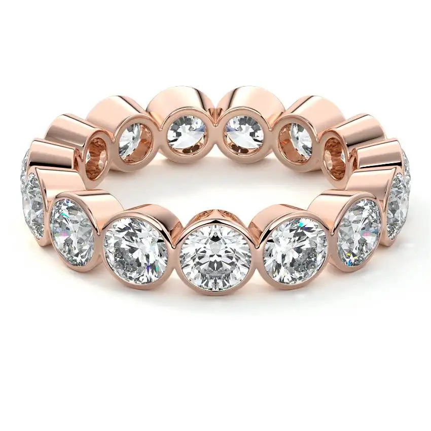 East-West Bezel Eternity Band