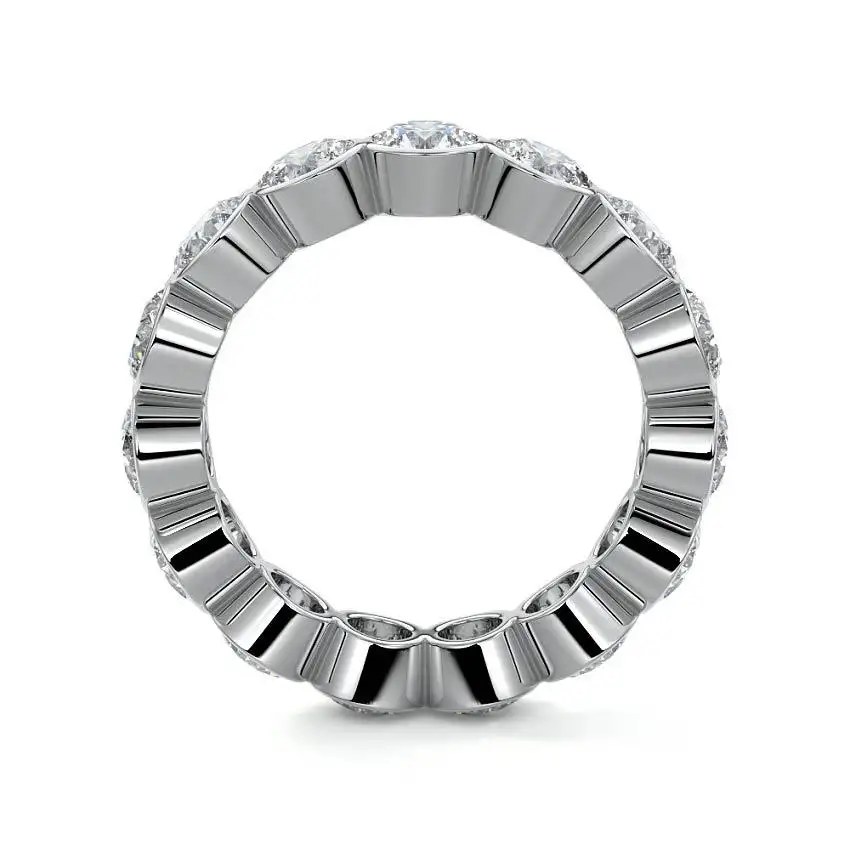 East-West Bezel Eternity Band
