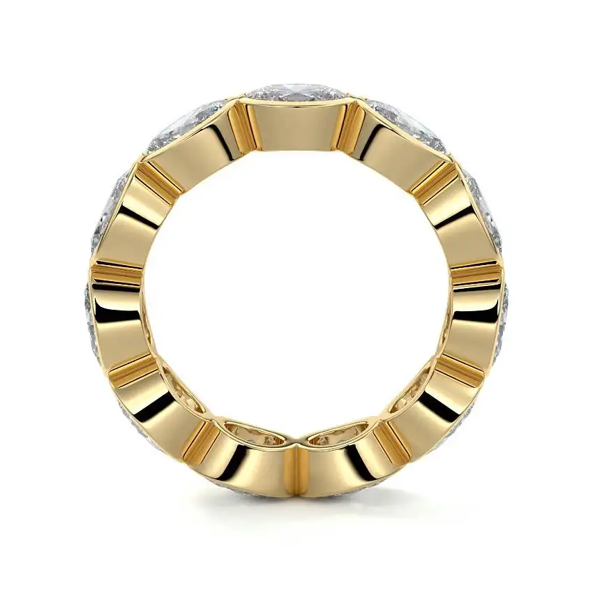 East west Bezel Eternity Band